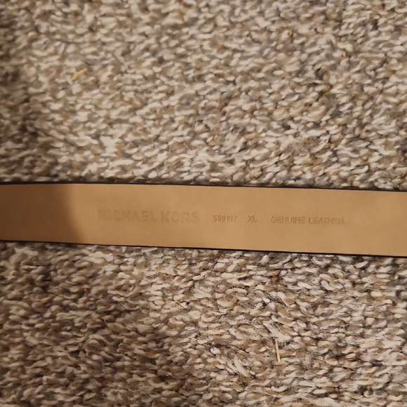 Michael Kors Tan Leather Belt - Picture 3 of 3